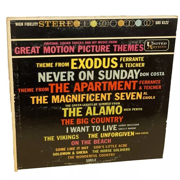 Original Sound Tracks And Hit Music From Great Motion Picture Themes VG LP - Picture 1 of 9